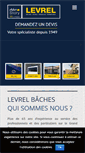 Mobile Screenshot of levrel-baches.com