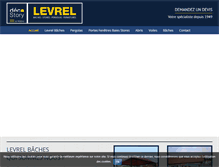 Tablet Screenshot of levrel-baches.com